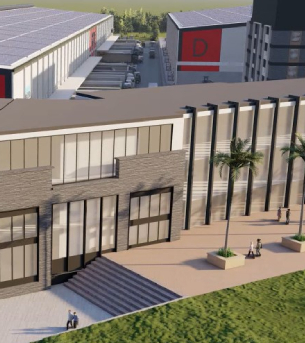 Welspun One Park Entrance Render